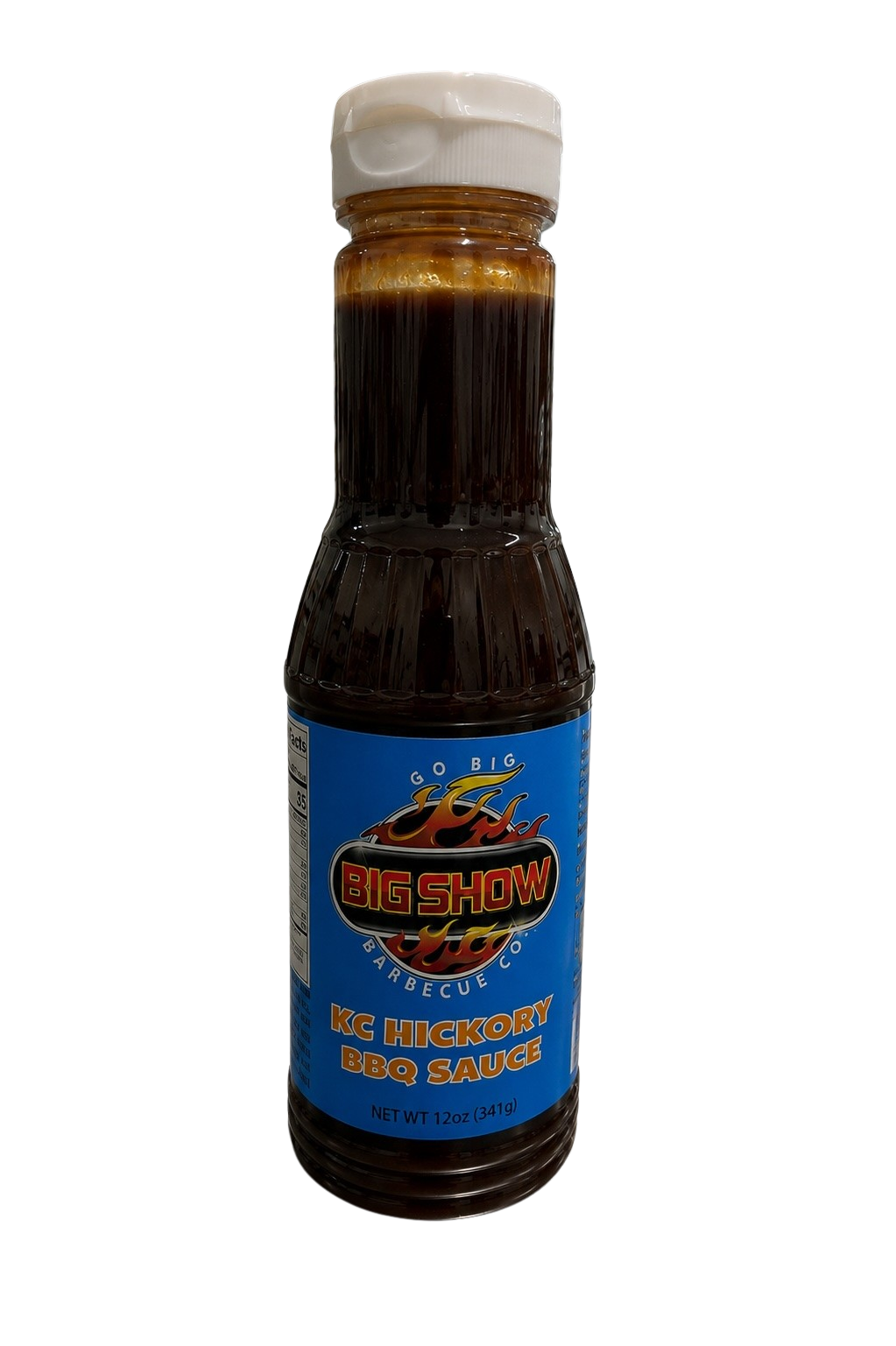 KC Hickory BBQ Sauce bottle transparent