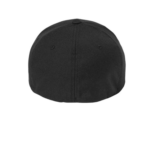 BigShow BBQ Flexfit printed baseball cap with logo